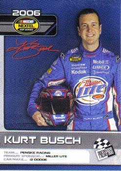 2006 Press Pass Top 25 Drivers & Rides #D 2 Kurt Busch Front