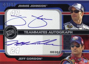 2006 Press Pass Eclipse - Teammates Autographs #NNO Jimmie Johnson / Jeff Gordon Front