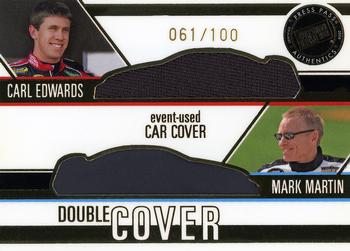 2006 Press Pass Eclipse - Under Cover Double Cover #DC 7 Carl Edwards / Mark Martin Front