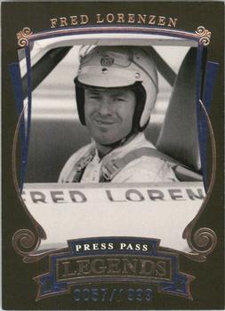 2006 Press Pass Legends - Blue #BCL Fred Lorenzen Front