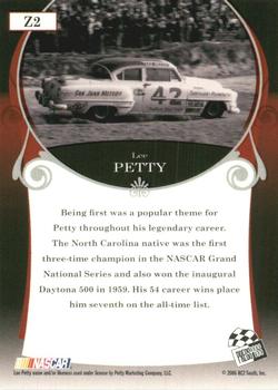 2006 Press Pass Legends - Bronze #Z2 Lee Petty Back