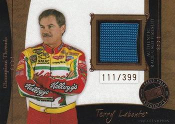 2006 Press Pass Legends - Champion Threads Bronze #CT TL Terry Labonte Front
