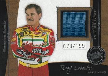 2006 Press Pass Legends - Champion Threads Silver #CT TL Terry Labonte Front
