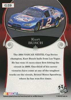 2006 Press Pass Legends - Gold #G39 Kurt Busch Back