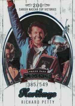 2006 Press Pass Legends - Heritage Silver #HE 1 Richard Petty Front