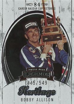 2006 Press Pass Legends - Heritage Silver #HE 3 Bobby Allison Front