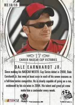 2006 Press Pass Legends - Heritage Silver #HE 12 Dale Earnhardt Jr. Back