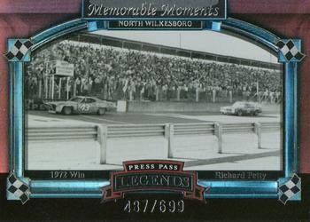 2006 Press Pass Legends - Memorable Moments Silver #MM 10 Richard Petty Front