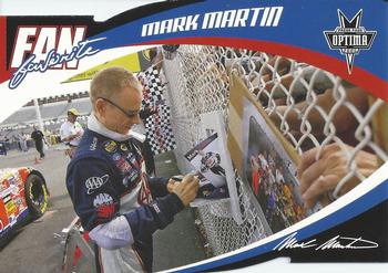2006 Press Pass Optima - Fan Favorite #FF 14 Mark Martin Front