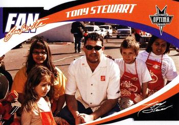 2006 Press Pass Optima - Fan Favorite #FF 21 Tony Stewart Front