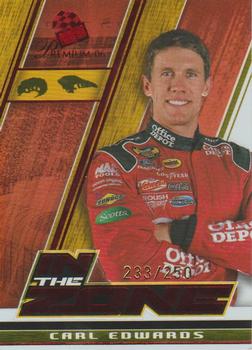2006 Press Pass Premium - In the Zone Red #IZ 2 Carl Edwards Front