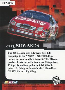 2006 Press Pass Stealth - EFX #EFX 8 Carl Edwards Back