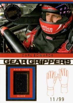 2006 Press Pass Stealth - Gear Grippers Drivers #GGD 17 Carl Edwards Front