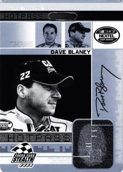 2006 Press Pass Stealth - Hot Pass #HP 2 Dave Blaney Front