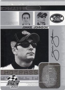 2006 Press Pass Stealth - Hot Pass #HP 14 Jimmie Johnson Front