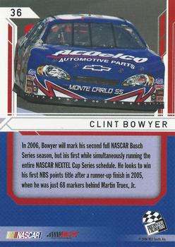 2006 Press Pass Stealth - Retail #36 Clint Bowyer Back
