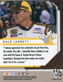 2006 Press Pass Stealth - Retail #59 Dale Jarrett Back
