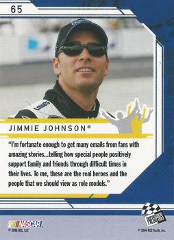2006 Press Pass Stealth - Retail #65 Jimmie Johnson Back