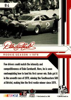 2006 Press Pass Stealth - Retail #84 Dale Earnhardt '79 Back