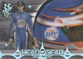 2006 Press Pass VIP - Head Gear Transparent #HGT 9 Kurt Busch Front