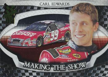 2006 Press Pass VIP - Making the Show #MS 11 Carl Edwards Front