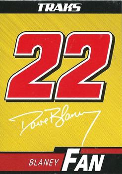 2006 Traks - Stickers #22 Dave Blaney Front