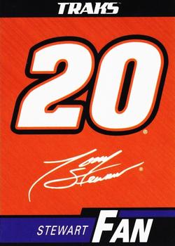 2006 Traks - Stickers #20 Tony Stewart Front