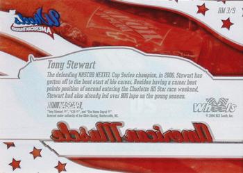 2006 Wheels American Thunder - American Muscle #AM 3 Tony Stewart Back