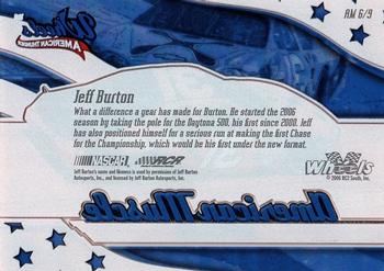 2006 Wheels American Thunder - American Muscle #AM 6 Jeff Burton Back