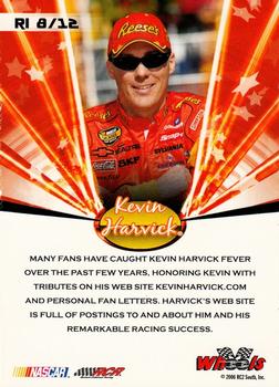 2006 Wheels American Thunder - American Racing Idol #RI 8 Kevin Harvick Back