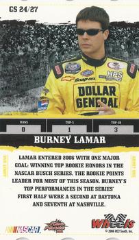 2006 Wheels American Thunder - Grandstand #GS 24 Burney Lamar Back