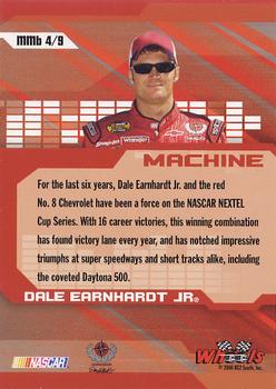 2006 Wheels High Gear - Man & Machine Cars #MMb 4 Dale Earnhardt Jr. Back