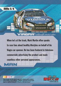 2006 Wheels High Gear - Man & Machine Drivers #MMa 5 Mark Martin Back