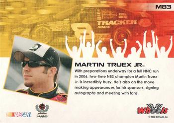 2006 Wheels High Gear - MPH #M83 Martin Truex Jr. Back