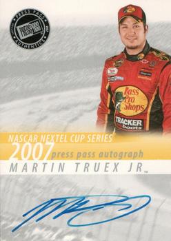 2007 Press Pass - Autographs #NNO Martin Truex Jr. Front