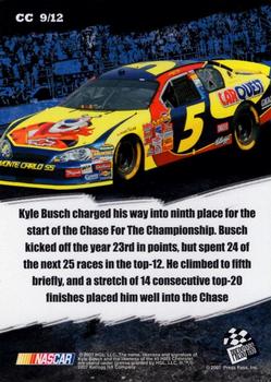 2007 Press Pass - Cup Chase Prizes #CC 9 Kyle Busch Back