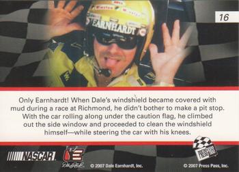 2007 Press Pass - Dale The Movie #16 Dale Earnhardt/Wild Side Back
