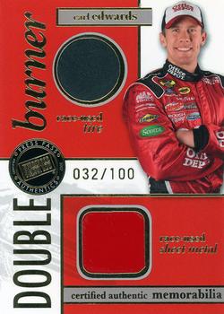 2007 Press Pass - Double Burner Metal-Tire #DB-CE Carl Edwards Front