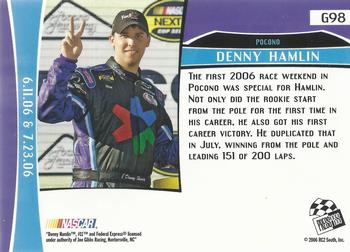 2007 Press Pass - Gold #G98 Denny Hamlin Back