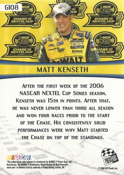 2007 Press Pass - Gold #G108 Matt Kenseth Back
