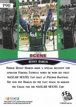 2007 Press Pass - Platinum #P90 Denny Hamlin Back