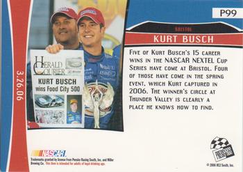 2007 Press Pass - Platinum #P99 Kurt Busch Back