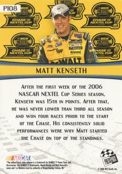 2007 Press Pass - Platinum #P108 Matt Kenseth Back