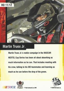 2007 Press Pass - Race Day #RD 11 Martin Truex Jr. Back