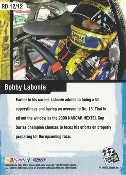 2007 Press Pass - Race Day #RD 12 Bobby Labonte Back