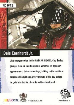 2007 Press Pass - Race Day #RD 6 Dale Earnhardt Jr. Back