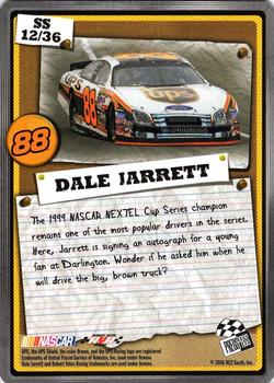 2007 Press Pass - Snapshots #SS 12 Dale Jarrett Back