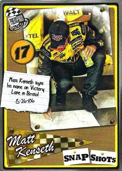 2007 Press Pass - Snapshots #SS 15 Matt Kenseth Front