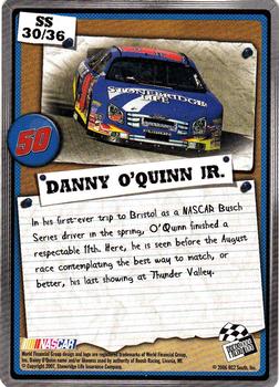 2007 Press Pass - Snapshots #SS 30 Danny O'Quinn Back