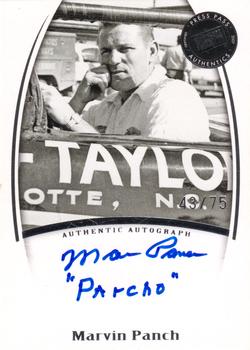 2007 Press Pass Legends - Autographs Inscriptions Blue #NNO Marvin Panch Front